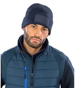 Berretto a doppia maglia per stampa Result Winter Essentials