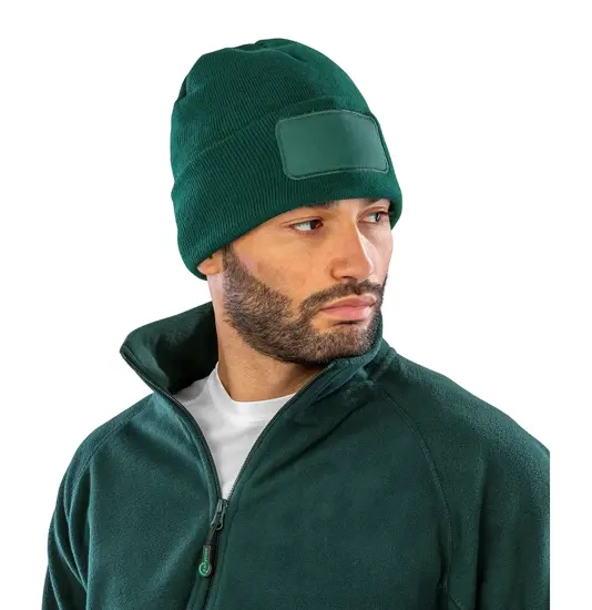 Berretto a doppia maglia per stampa Result Winter Essentials