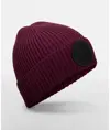 Berretto circular fashion con toppa Beechfield