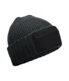 Berretto con patch con cerniera Beechfield