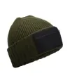 Berretto con patch con cerniera Beechfield