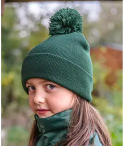 Berretto con pompon junior Result Winter Essentials