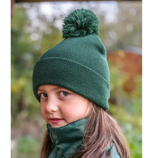 Berretto con pompon junior Result Winter Essentials