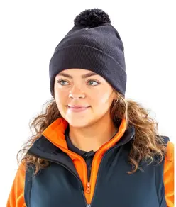 Berretto con pompon Result Winter Essentials