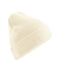 Berretto con risvolto originale in cotone biologico Beechfield