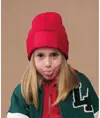 Berretto con toppa per bambini original Beechfield