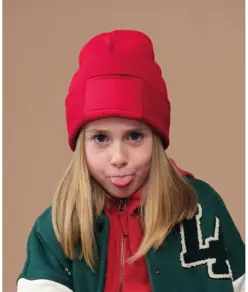 Berretto con toppa per bambini original Beechfield