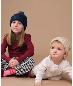 Berretto con toppa Snowstar per bambini Beechfield