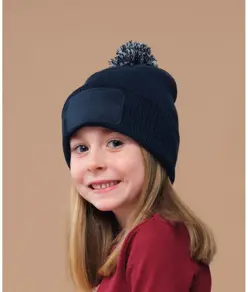 Berretto con toppa Snowstar per bambini Beechfield