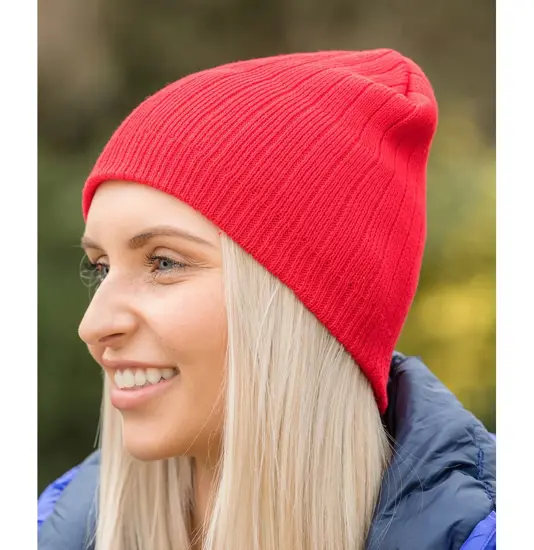 Berretto in maglia di cotone Result Winter Essentials