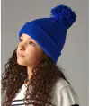 Berretto junior con pompon riflettente Beechfield
