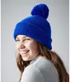 Berretto junior con pompon riflettente Beechfield