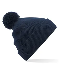 Berretto junior originale con pompon Beechfield