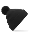 Berretto junior originale con pompon Beechfield