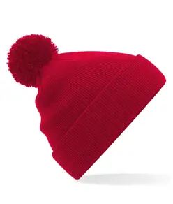 Berretto junior originale con pompon Beechfield