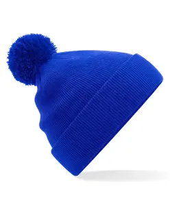 Berretto junior originale con pompon Beechfield