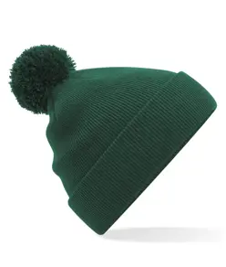 Berretto junior originale con pompon Beechfield