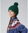Berretto junior originale con pompon Beechfield