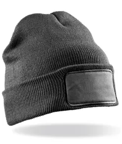 Berretto per stampa in doppia maglia Thinsulate™ Result Winter Essentials