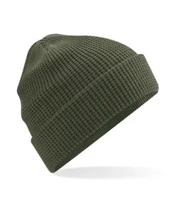 Berretto waffle in cotone biologico Beechfield