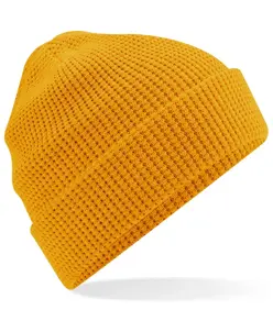Berretto waffle in cotone biologico Beechfield