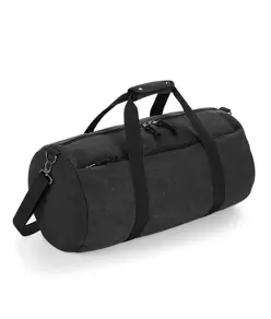 Borsa a cilindro vintage in tela Bagbase