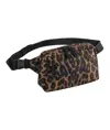 Borsa a tracolla con stampa leopardata Bagbase