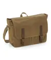 Borsa a tracolla in tela cerata Heritage Quadra