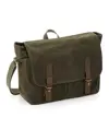 Borsa a tracolla in tela cerata Heritage Quadra