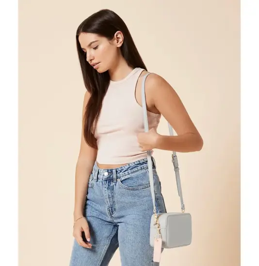 Borsa a tracolla strutturata Boutique Bagbase