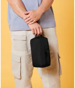 Borsa da toilette essentials riciclata Bagbase