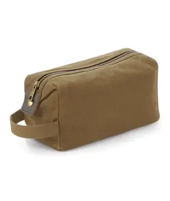 Borsa da toilette Heritage in tela cerata Quadra