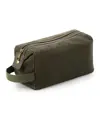 Borsa da toilette Heritage in tela cerata Quadra