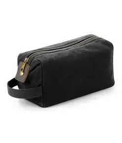 Borsa da toilette Heritage in tela cerata Quadra