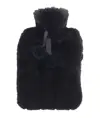Borsa dell'acqua calda classica di lusso con rivestimento in finta pelliccia Ribbon