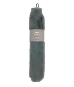Borsa dell'acqua calda lunga super lusso in pelliccia sintetica con custodia Ribbon
