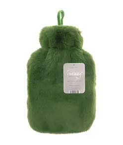 Borsa dell'acqua calda super luxury con rivestimento in finta pelliccia Ribbon