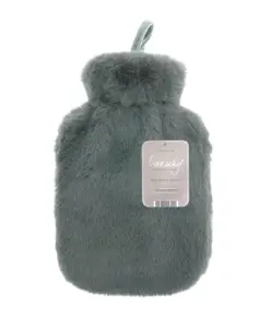 Borsa dell'acqua calda super luxury con rivestimento in finta pelliccia Ribbon