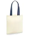 Borsa ecologica per la spesa in cotone organico EarthAware® - manici a contrasto Westford Mill