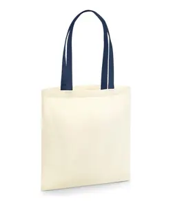 Borsa ecologica per la spesa in cotone organico EarthAware® - manici a contrasto Westford Mill