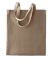 Borsa in 100% iuta naturale tinto in filo KiMood