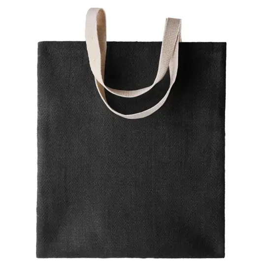 Borsa in 100% iuta naturale tinto in filo KiMood