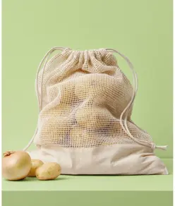 Borsa in rete di cotone Nutshell