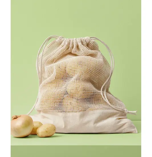 Borsa in rete di cotone Nutshell