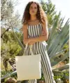 Borsa maxi tote in cotone premium Westford Mill