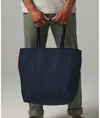 Borsa maxi tote in cotone premium Westford Mill