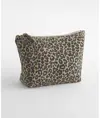 Borsa per accessori in tela con stampa leopardata Westford Mill