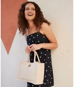 Borsa regalo mini in juco Westford Mill