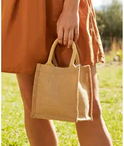Borsa regalo piccola in iuta Westford Mill