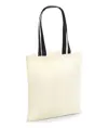 Borsa riutilizzabile con manici a contrasto Westford Mill
